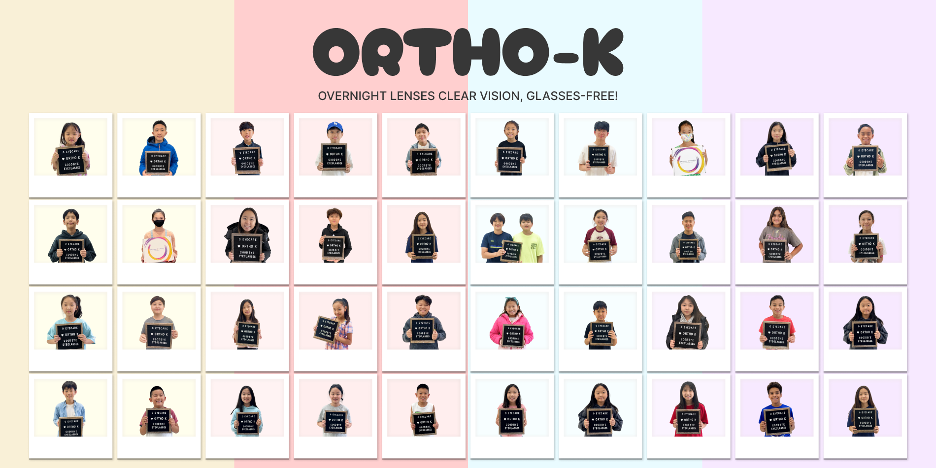 O Eyecare Ortho-K &mdash; overnight lenses, clear vision, glasses-free